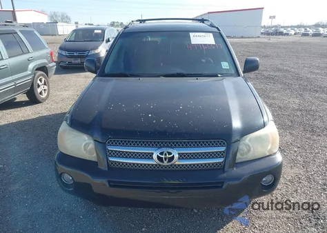 2006 Toyota Highlander Hybrid V6 z USA, uszkodzony, nr VIN JTEDW21A060003505